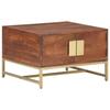 Day and Night - Day and Night Solid Honey Brown Acacia Wood Coffee Table 67x67x45 Cm
