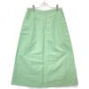 DRAWER Lime Summer Grosgrain Pocket Flare Skirt Skirt 40 limeUsed