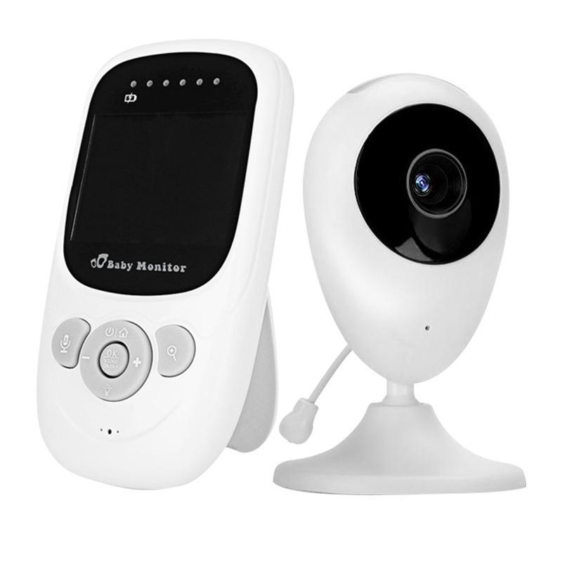 2.4-Inch Wireless Digital Baby Monitor with Temperature, Music, and Voice Control