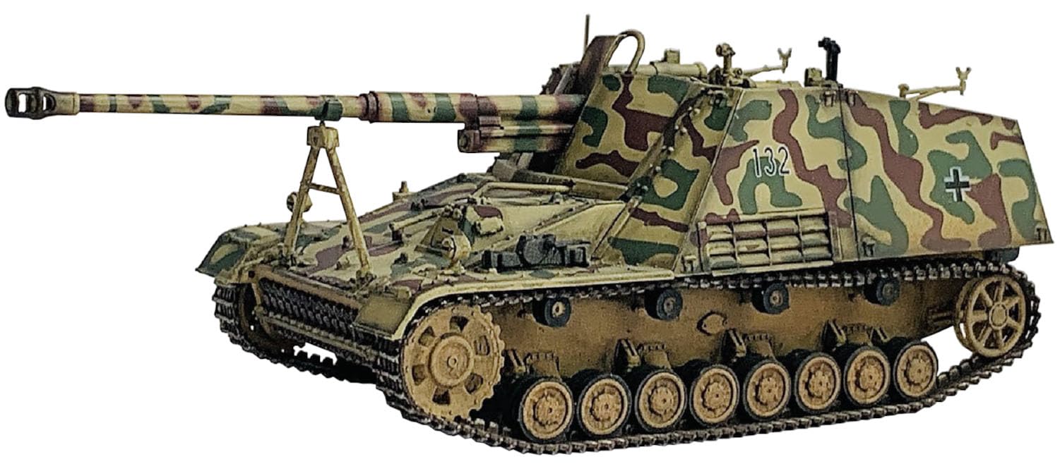 

Platz Dragon Neo Dragon Armor WW2 Germany Nashorn camouflage 132 painted finished product DRR63174 1/72 Sd.Kfz.164 3-color No. (tank)