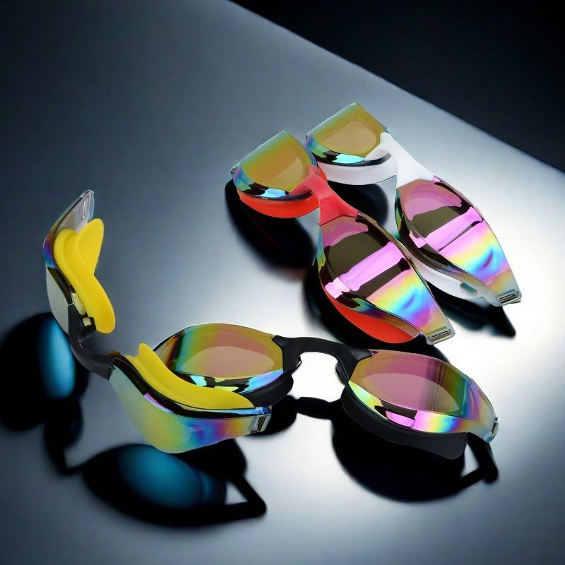 Professional Anti Fog Swimming Goggles Swim Glasses Electroplate Waterproof Silicone Lunettes De Natation Professionnelle