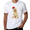 Goldendoodle Dog Tree Christmas Sweater Xmas TShirt Sport Basic Moisture Wicking Tee
