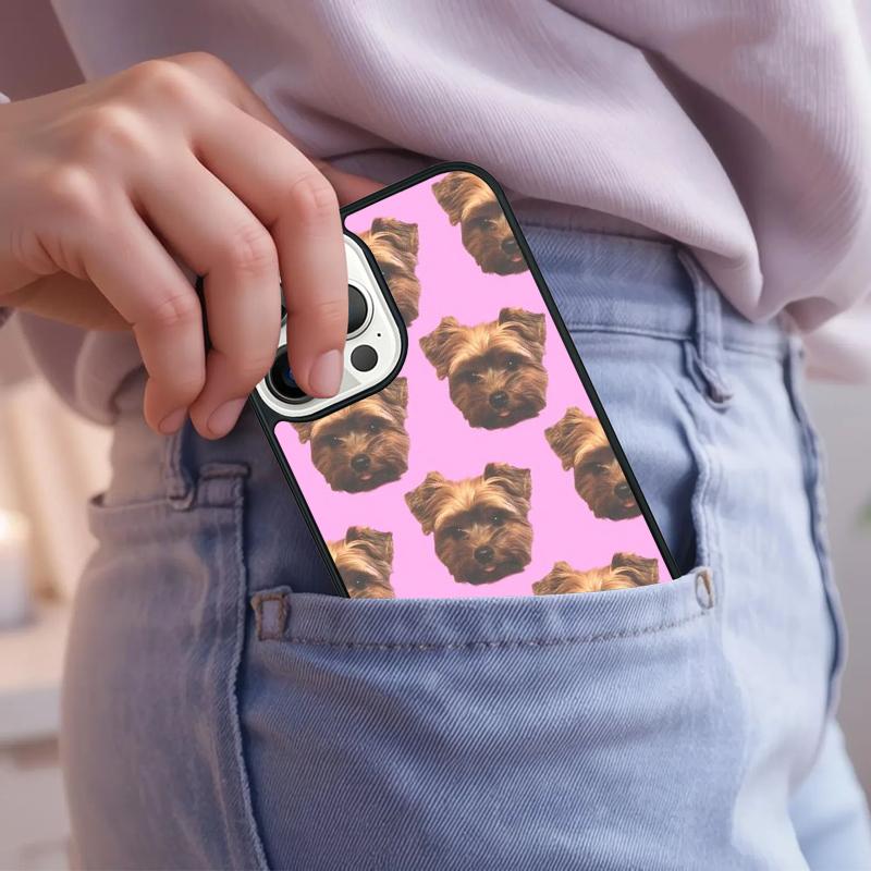 Yorkshire Terrier Dog Phone Case For iPhone 17 Air 15 16e 14 13 Pro Max Coque 12 11 Pro Max PLUS cover