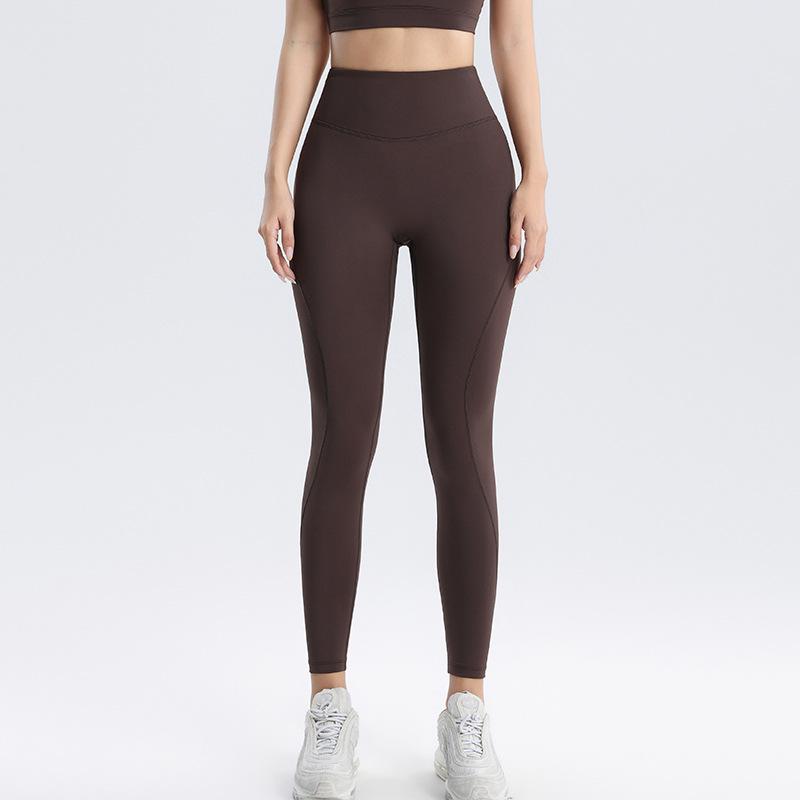 Women's Sports Fitness Pants Yoga Running Nine Minute Bottom Pants Skinny Stretch Quick Dry Bottoms