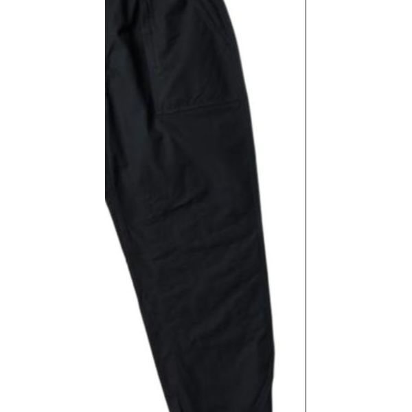 Palace FW22 Logo Muster Aufschlag Cropped Freizeithose Herren Unterteile Schwarz plz1233431