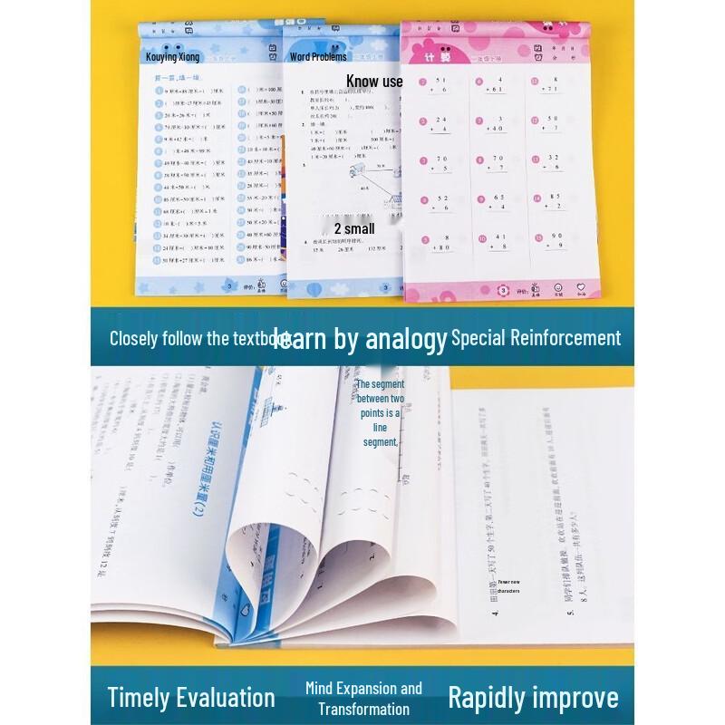 Hanzhijian Primary School Math Daily Practice Workbooks