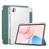 Honor Tablet 10 Magnetic Tri-fold Case with Pen Slot, Transparent Frosted Soft Shell