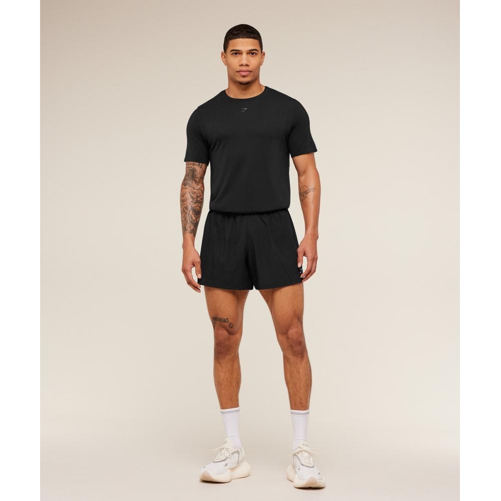 Gymshark Seamless Running T shirT Gs Black A4c9s Bb2j