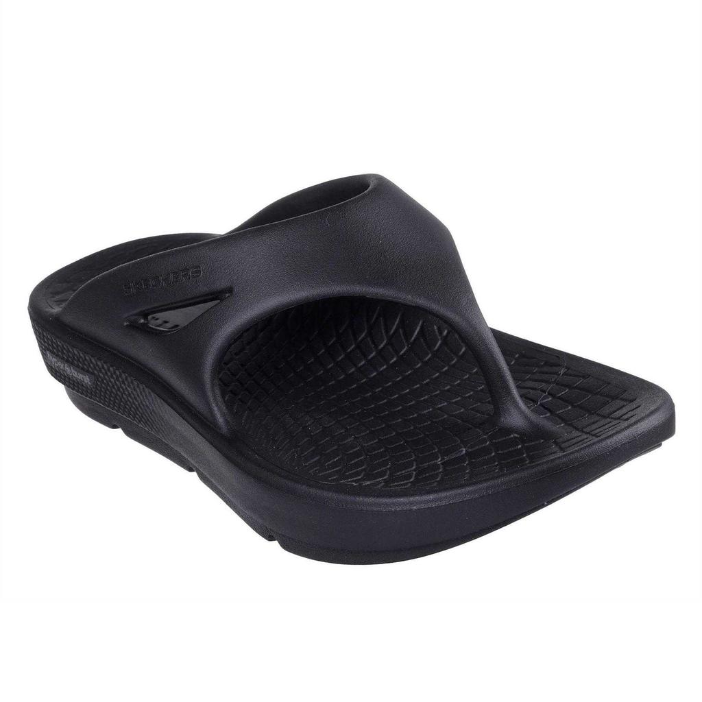 Skechers Damskie Płaskie Sandały Sportowe Go Walk z Podparciem Łuku Stopy