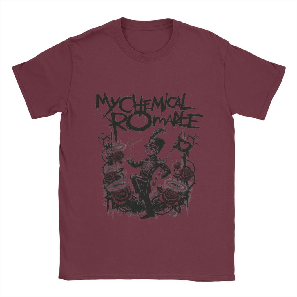 My Chemical Romances  Men T Shirt  Funny Tees Short Sleeve O Neck T-Shirt 100% Cotton Summer Clothing