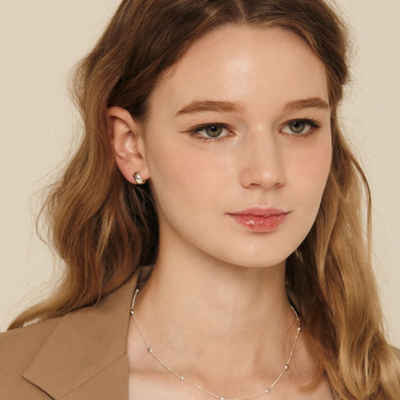 Murmur [925silver]Twinkle Bean Necklace