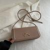 Solid Color Bow Crossbody Bag Korean Armpit Bag Fashion Underarm Bag  Handbags