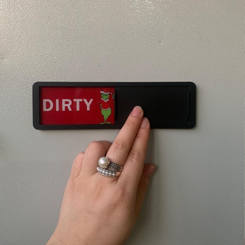 1 Stück Geschirrspüler-Magnet Clean Dirty Schild Für Geschirrspüler Oder Kühlschrank, Magnetischer Clean Dirty Geschirrspüler-Magnet-Anzeiger-Markierer