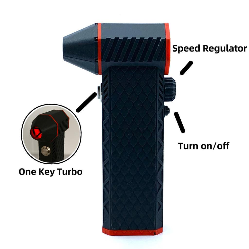 11W Portable Mini Jet Fan Brushless Motor High Power Air Dust Blower 45m/s Computer Keyboard Cleaning Tool
