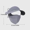 Sunscreen Face Scarf Ice Silk Mask Summer Face Gini Mask Breathable Face Cover  Sports