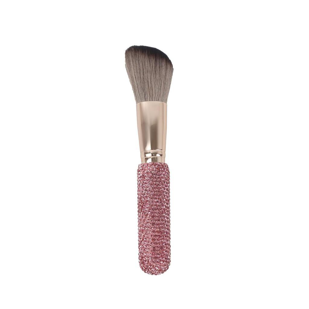 Luxury Diamond-Studded Contour Brush: Soft High-End Shadow & Concealer Brush