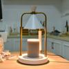 Candle Warmer Lamp Timing Function Adjustable Brightness Safe Iron Electric Candle Light for Room