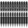 Black/Blue/Red Deli S01 Click Ballpoint Pen - 0.5mm for Students