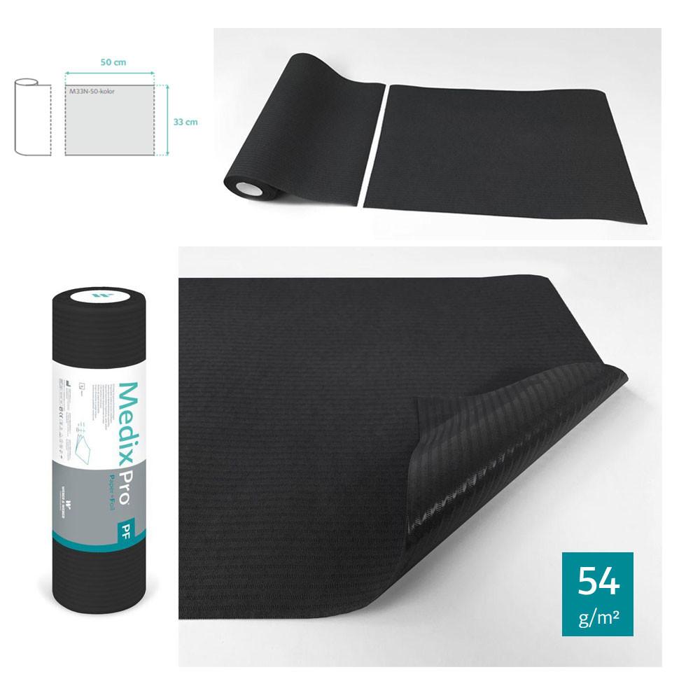 Medixpro Hygienic Pad On a Roll 33cm X 50cm Black Foiled 54g 50 Pcs