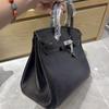2025 New Authentic Leather Top-layer Cowhide Lizard Pattern Platinum Bag Handbag Large Capacity Women's