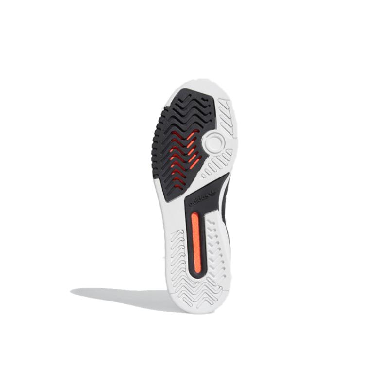 adidas Originals Drop Step Black Orange Unisex 'Black Orange' Sneakers EE5219