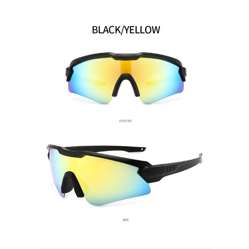 Polarisierte Outdoor-Sonnenbrillen für Damen und Herren, UV-beständige Fahrradsonnenbrillen, Sportbrillen