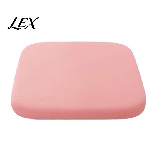 Universell passende Sitzauflage für verschiedene Stühle Eis-Seiden-Kissen, 40x40 cm Bürostuhl Atmungsaktiv Kühlend Hochelastisches Schwammkissen Hüftstütze mit