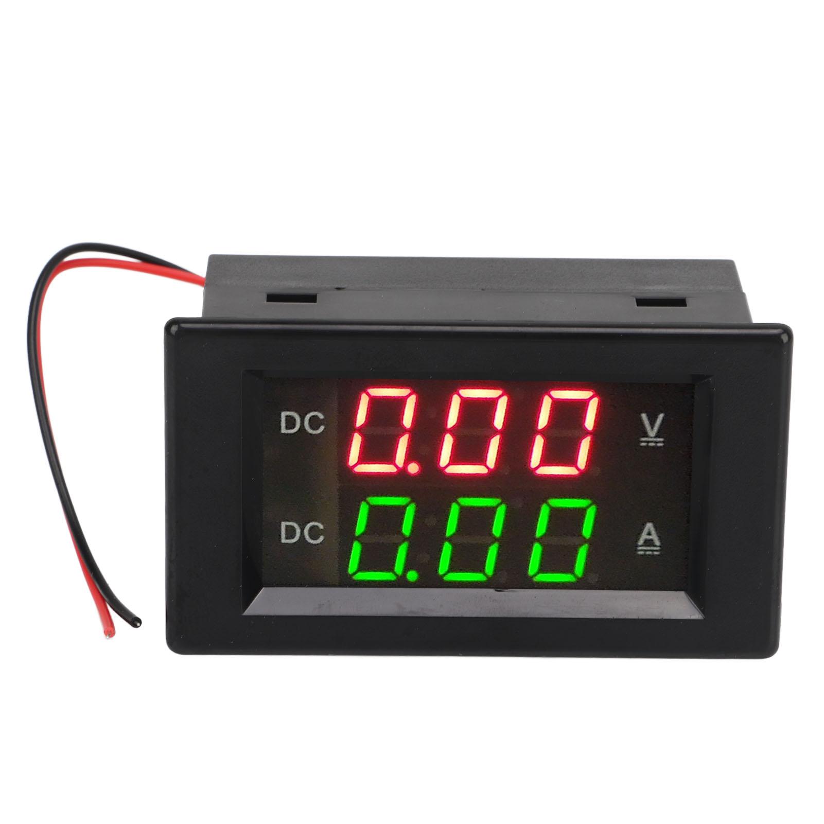 

YB4835VA Digital Voltmeter Ammeter DC 600V 100A Decimal Point Automatic Shift Dual Display Current Voltmeter