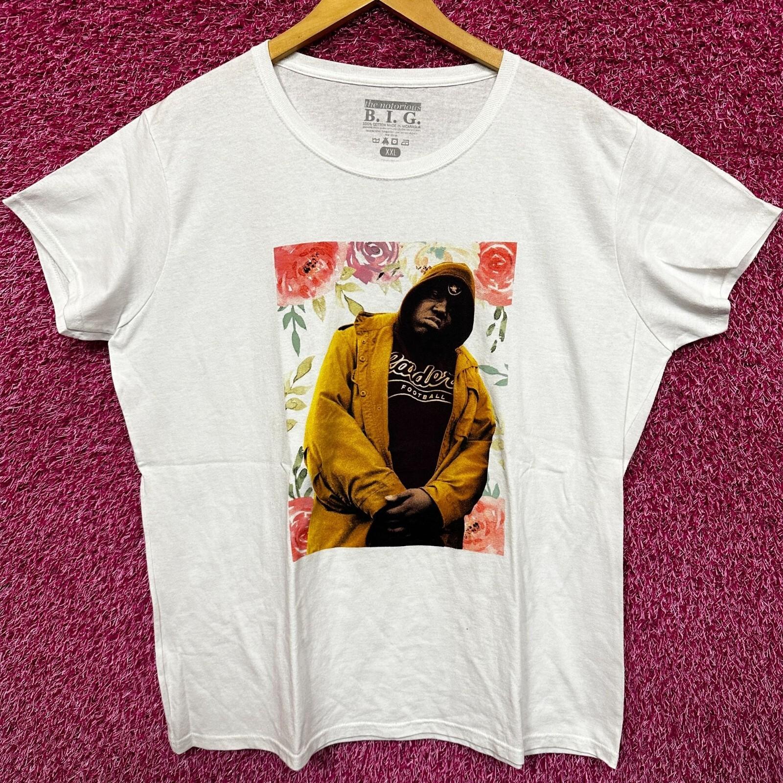 Notorious B.I.G. Rap Tshirt size 2XL S