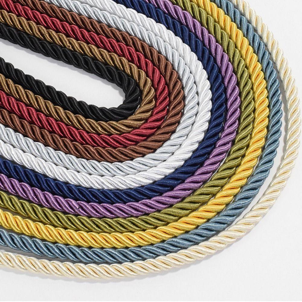 2Pcs Easy To Use Curtains Binding Rope Handmad Curtains Tied Strap  Binding Curtains