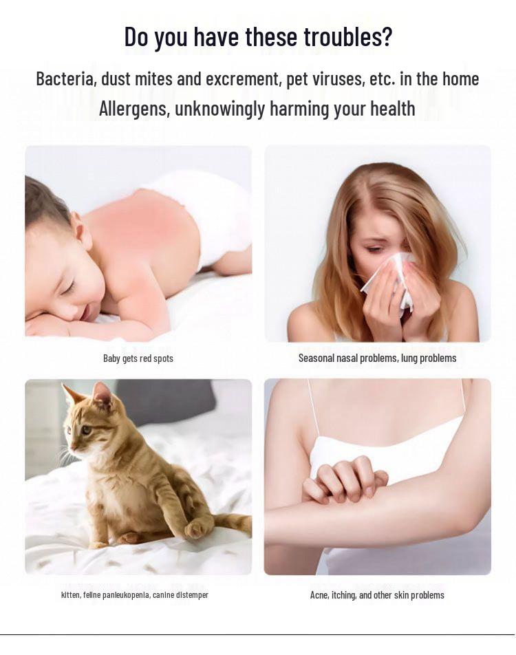 Medizinische UV-Sterilisationslampe für Innenküche, Milbenentfernung und Ozon-Desinfektion