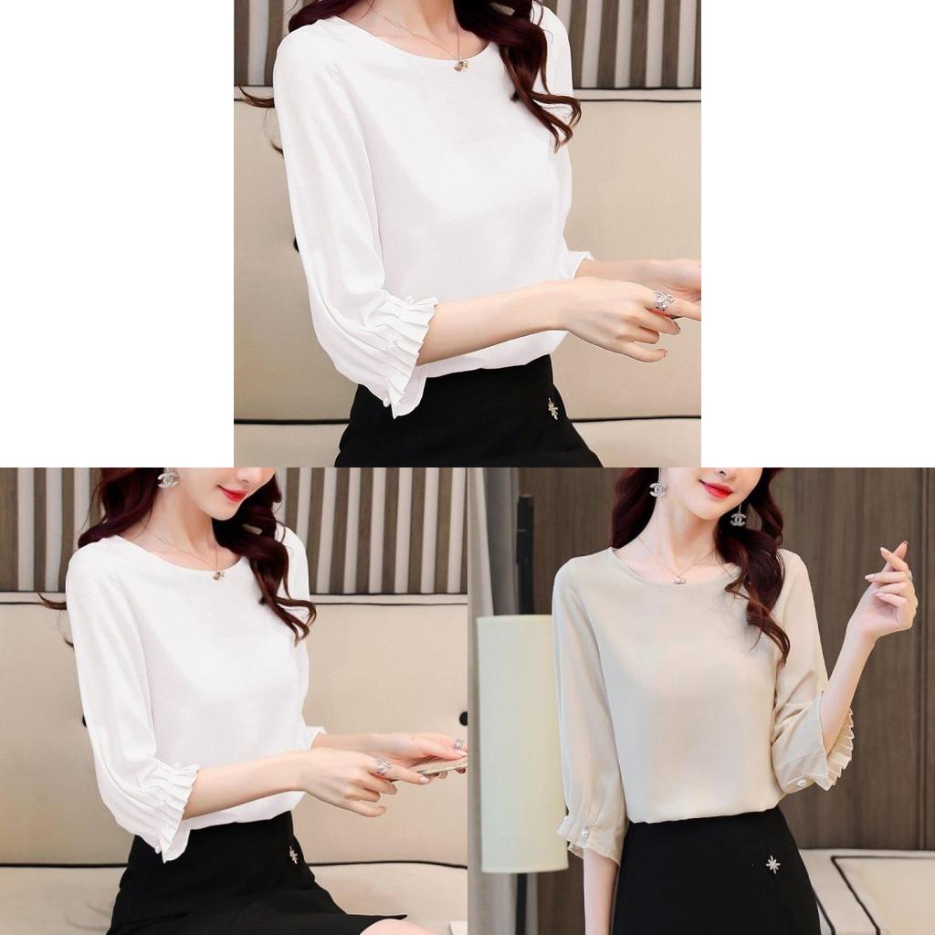 Abstract Chic Blouse With Modale Fabric For Office Work And Casual Wear