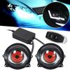 12V-36V Devil Eye Demon Evil Eyes Headlight, Dynamic Devil Eye Car Headlights with Adjustable Eye Pattern for Car Motorcycle