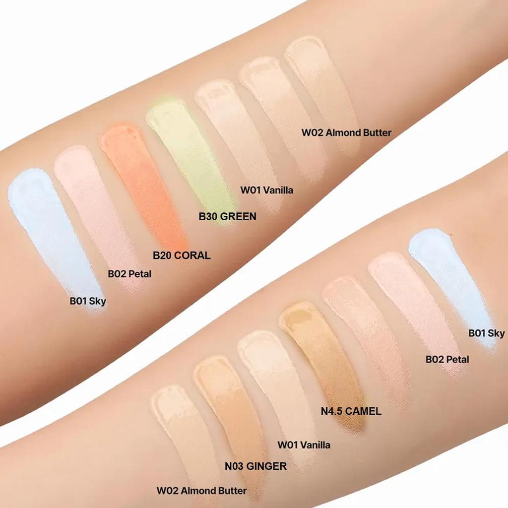 TFIT IDOL COVER CONCEALER 6.5g B01/B02/B20/B30/N03/N4.5/W01/W02, Rich Coverage, Creamy Texture, Natural Fit Finish, Korean Cosmetics, Korean Makeup