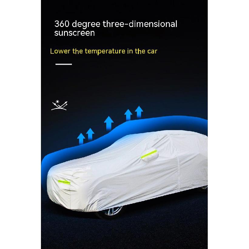 Εξωτερικό κάλυμμα αυτοκινήτου Προστασία εξωτερικού χώρου Πλήρες κάλυμμα αυτοκινήτου Κάλυμμα χιονιού Αντηλιακό αδιάβροχο στη σκόνη για Ford Ranger F150