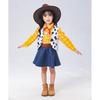 SCLYX Woody Costume Girls Cute Halloween Cosplay Kindergarten Kids Event Outfit #23065