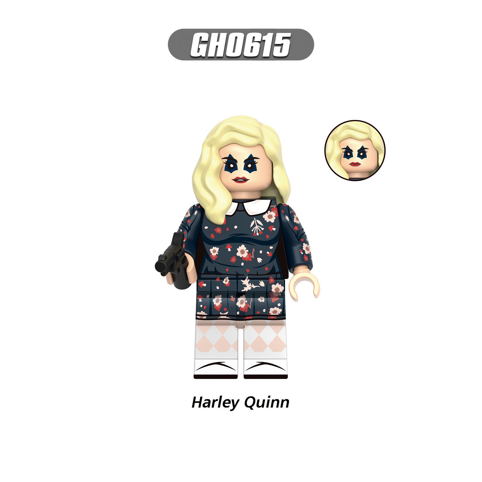 

Kdl830 G0178 Super British Clown Girl Harry Building Block Miniature Child Assembly Toy Bag