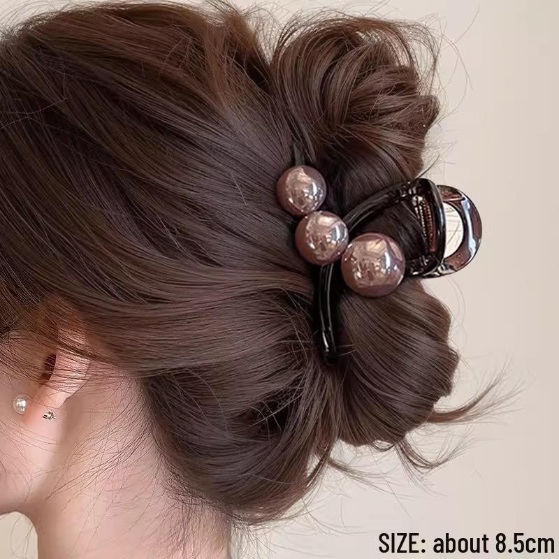 Elegant French Retro Small Shark Hair Clip for Thin Hair