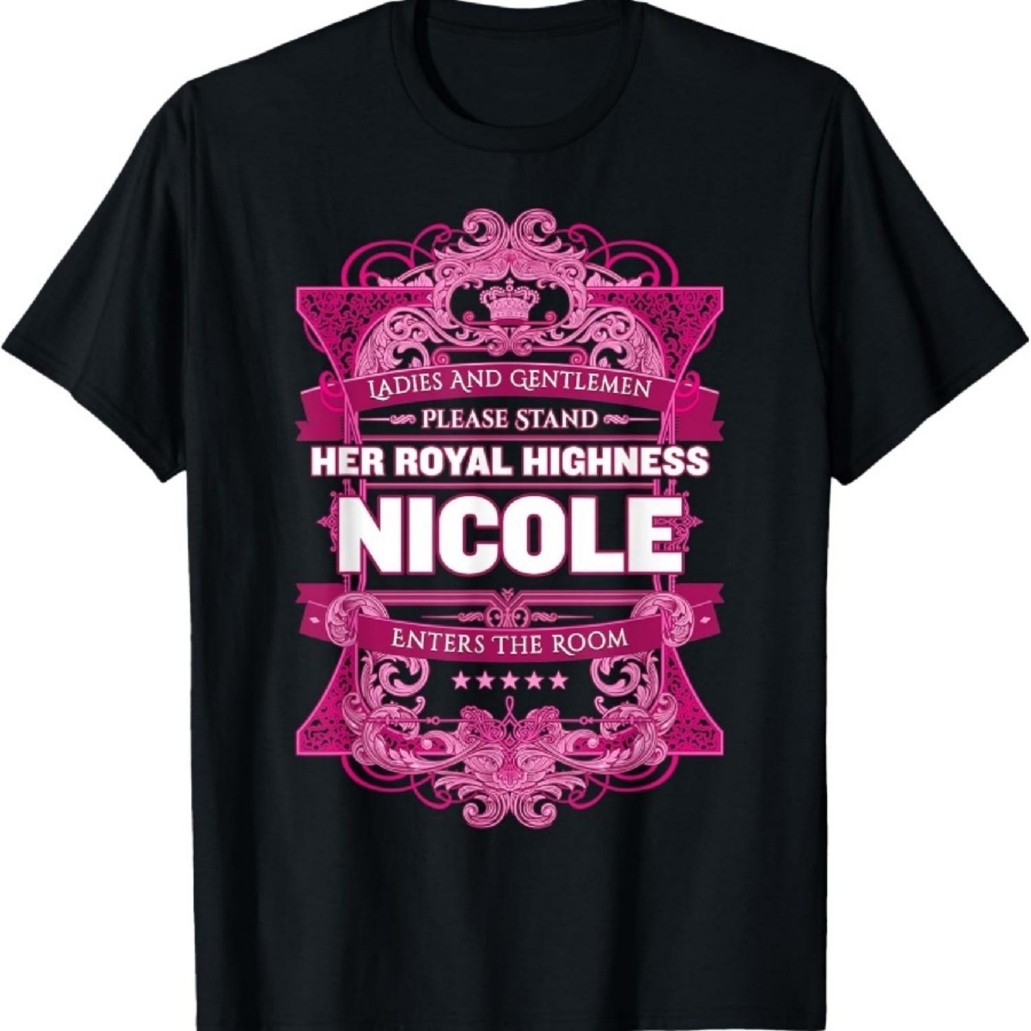 Nicole First Name T-Shirt S