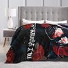 My Chemical Romance Band Rock Album Blankets Wool Funny Warm Throw Blankets for Bedding Lounge Spring Autumn