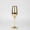 Rose Gold Plated Stemmed Wine Glass