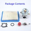 Carburetor for 6150 4 7HP Engine 650 Series Fit for Troy 6 5HP Push Mower with Air Filter Gasket Washer Sparkplug Bulb Cap