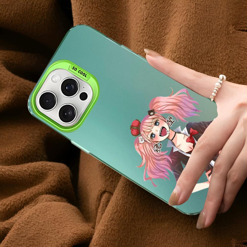 Danganronpa Junko Enoshima Monokuma Phone Case For IPhone 16 15 14 13 12 11 Pro Max X XR XSMAX 8 Matte Shockproof Back Cover