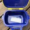 Auslaufsichere Angelköderbox mit atmungsaktiver Belüftungsschicht, Haken-Organizer für lebende Maden, für das Angeln vom Ufer aus