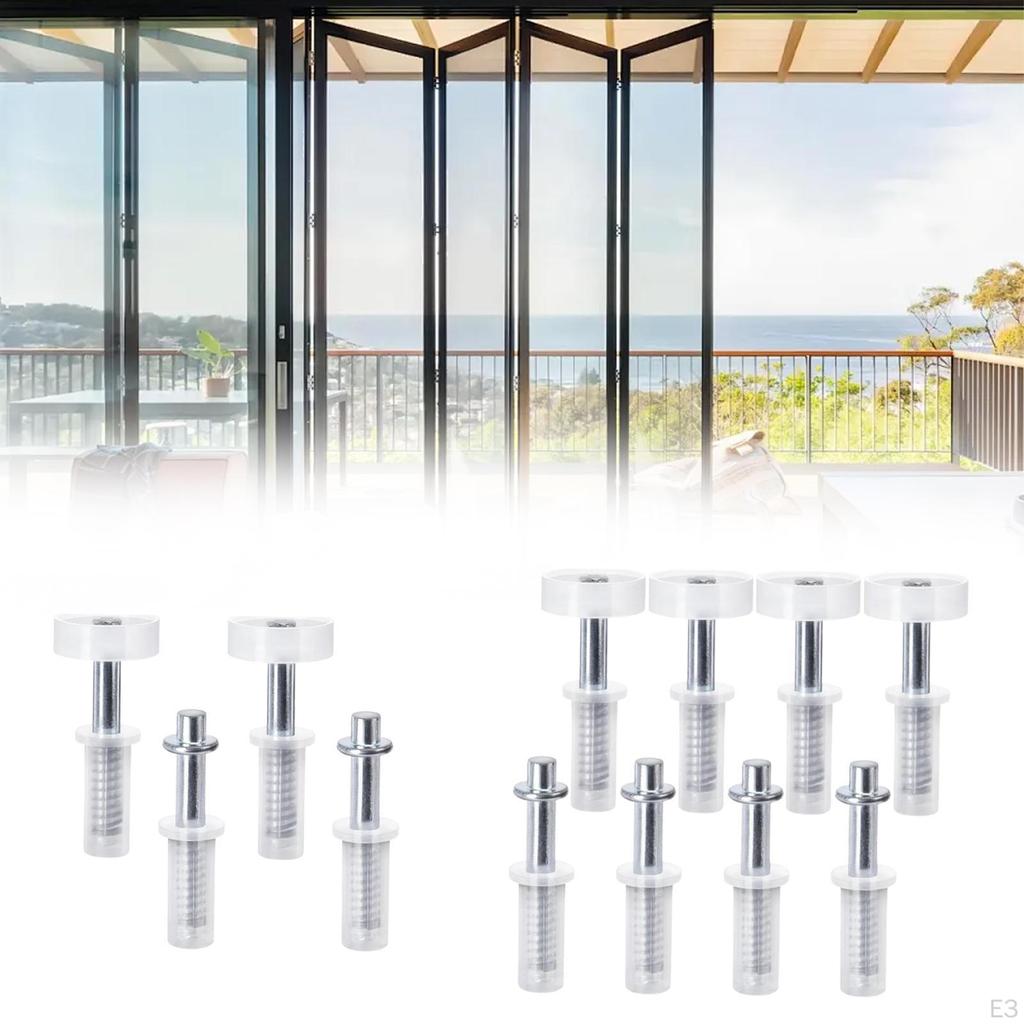 Bi-fold Door Hardware Kit Top And Guide Wheel Easy-to-use Multi-purpose Sliding Parts for
