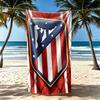 Atletico Madrid Beach Towel Soft Durable Quickdry Comfortable Lightweight Suitable For Sports Travel Swimming Yoga Bathroom Beach And Pool