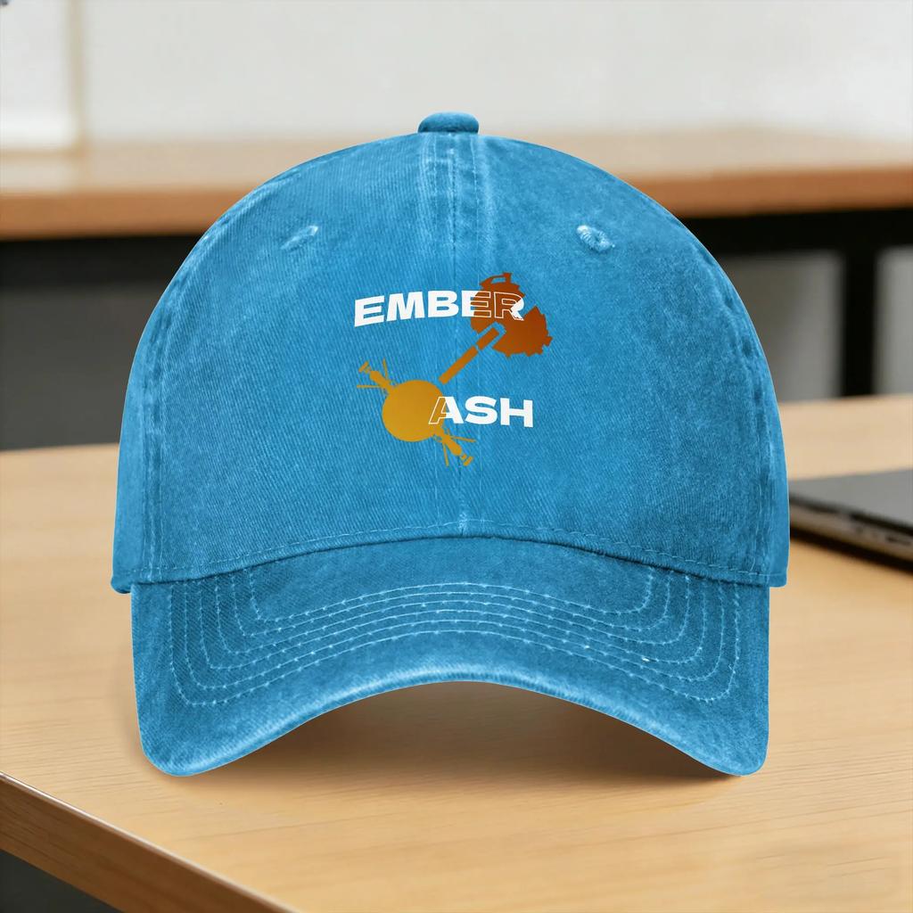 Ember Twin Ash Twin Outer Wilds Washed Baseball Cap Casual Sun Hip Hop Hats Summer UnisexTeens Outdoor Sports Baseball Caps