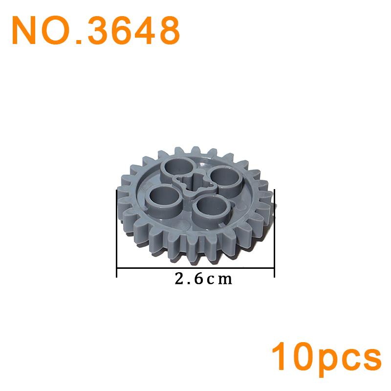 Technical Parts Brick Playset Link Chain Tank Belt Track Wheels Truck Car Gear MOC Brick Toys Playsets 3711 3873 88323 57520 57519 42529