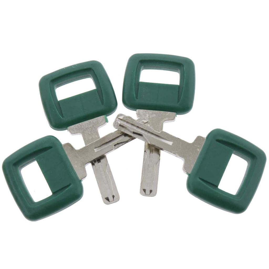 Solarhome 4PCS Ignition Keys 11039228 for Volvo Loader Haul Truck Heavy Equipment Laser Cut