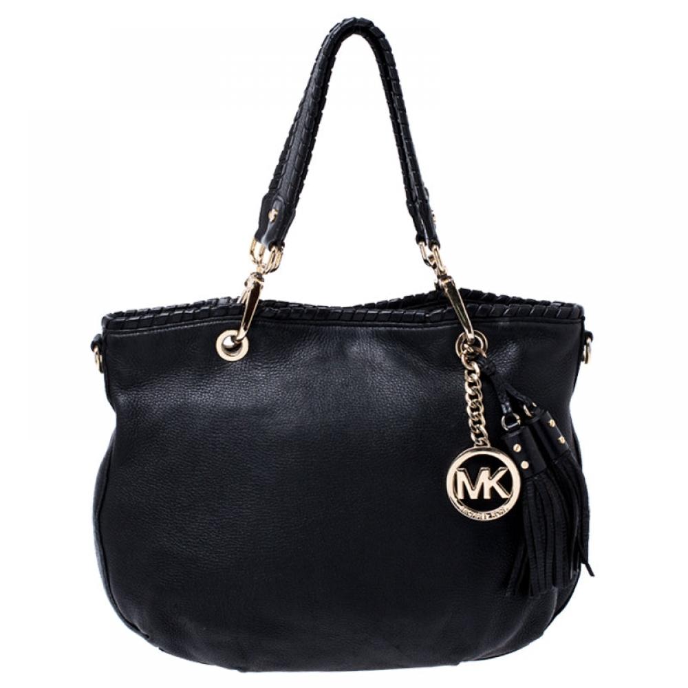 

Michael Kors Кожаная сумка-портфель с кисточками Michael Michael Kors черный
